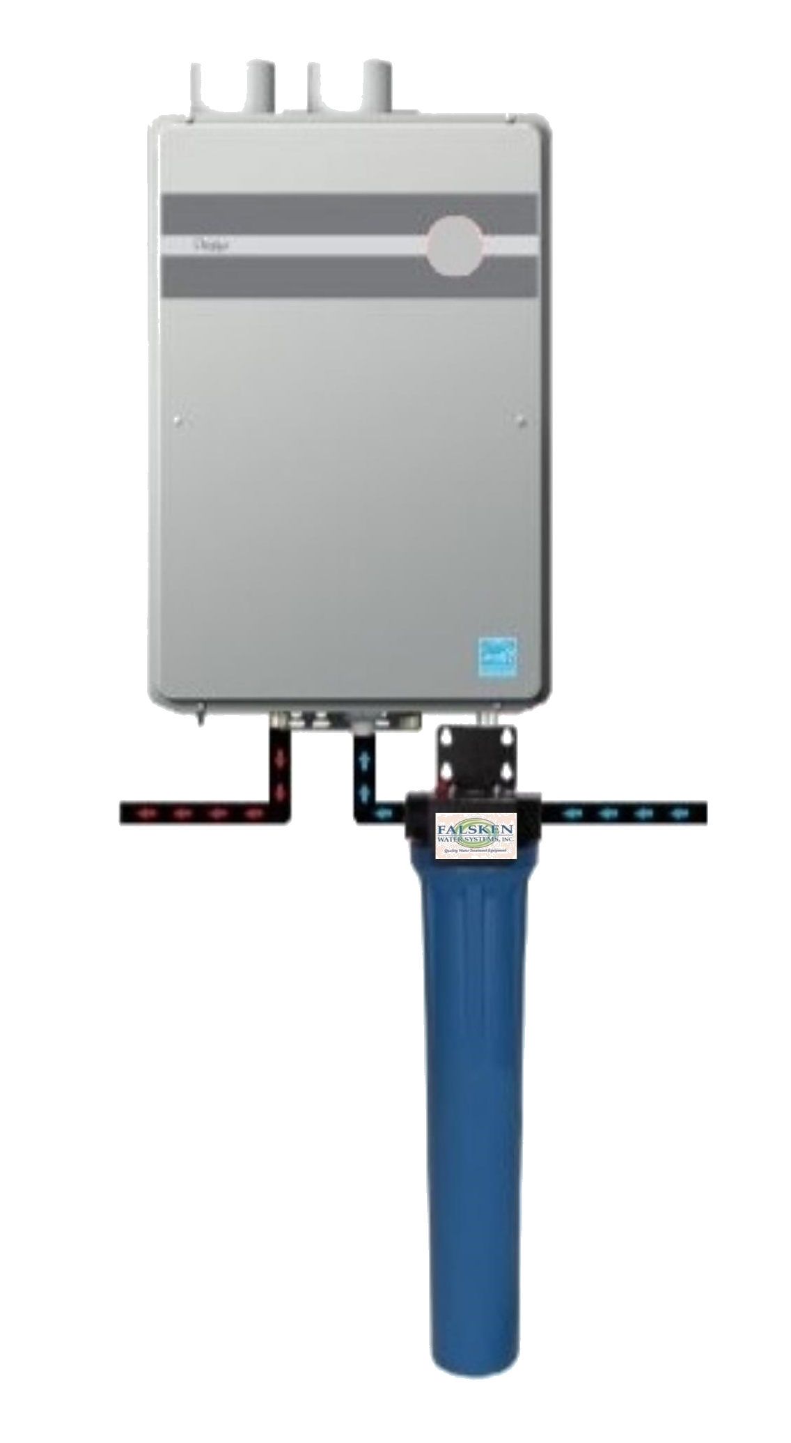 ftht install diagram with FWS bracket label